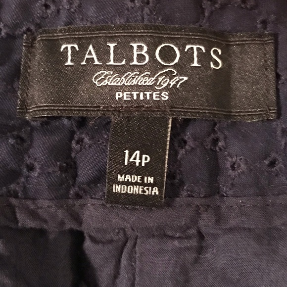 Talbots eyelet shorts - Picture 3 of 3